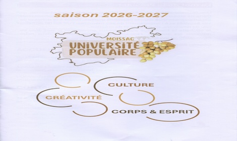Université Populaire de Moissac – Sophrologie 2026 – 2027